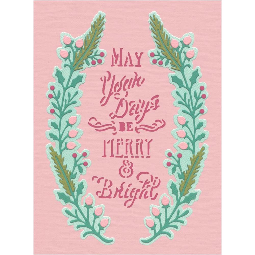 image:imageSizzix Thinlits Die Set Merry amp Bright 2 by Jen Long