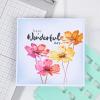 Clear Stamps 5PK Sunnyside Sentiments #1 by Pete Hughes(Spring Sentiments)