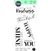 Clear Stamps 5PK Sunnyside Sentiments #1 by Pete Hughes(Sunnyside Sentiments #10)