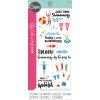 Sizzix Clear Stamps Set – Synchronized Swimmers by Catherine Pooler