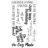 Sizzix Clear Stamps Set – Va-Cay Mode by Catherine Pooler