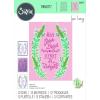 Sizzix Thinlits Die Set Merry & Bright #2 by Jen Long