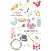 Sizzix A5 Clear Stamps Set 12 Days of Christmas by Catherine Pooler