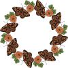 Sizzix Clear Stamps Set – Nature Butterflies by Lisa Jones