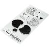 Sizzix Layered Clear Craft Card Making 10PK Hedgehugs by Lisa Jones | 665830 | Chapter 4 2022 Stamps, Mulitcolour