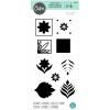 Sizzix Layered Clear Stamps 9PK – Geo Repeat