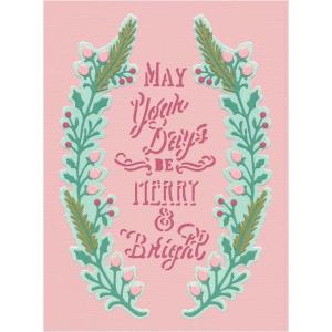 Sizzix Thinlits Die Set Merry & Bright #2 by Jen Long