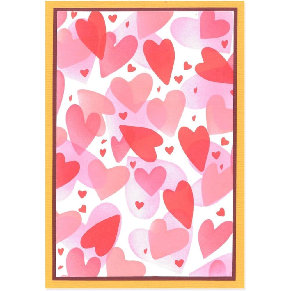 image:imageSizzix Layered Stencils Defined PetalsMark Making Hearts