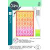 Sizzix A6 Stencil Cosmopolitan, Golden Rings #2 by Stacey Park