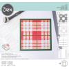 Sizzix Layered Reusable Crafts 4PK Tartan | 664933 | Chapter 4 2022 Stencils, Mulitcolour(Mulitcolour)