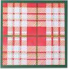 Sizzix Layered Reusable Crafts 4PK Tartan | 664933 | Chapter 4 2022 Stencils, Mulitcolour(Mulitcolour)