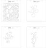 Sizzix Layered Reusable Stencils for Crafts 4PK Geo Flowers by Olivia Rose | 664917 | Chapter 4 2022