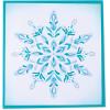 Sizzix Layered Reusable Stencils for Crafts 4PK Snowflake | 664932 | Chapter 4 2022(Mulitcolour)