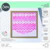 Sizzix Layered Reusable Stencils for Crafts 4PK Textile by Olivia Rose | 665842 | Chapter 4 2022(Mulitcolour)
