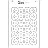 Sizzix Layered Stencils – Defined Petals(Geo Crystals)