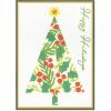 Sizzix A6 Layered Stencils Cosmopolitan Christmas, Happy Holidays by Stacey Park, Multicolor, One Size
