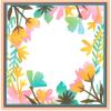 Sizzix Layered Reusable Stencils for Crafts 4PK Textile by Olivia Rose | 665842 | Chapter 4 2022(White)