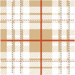 Sizzix Layered Reusable Crafts 4PK Tartan | 664933 | Chapter 4 2022 Stencils, Mulitcolour(Mulitcolour)