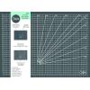 Sizzix Large Cutting Mat with Grid for Scrapbooking, Cardmaking, Papercraft, Home Décor & DIY Projects, Grey, One Size, Multicolour