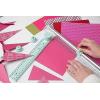 Sizzix Scoring Board & Trimmer (30cm x 30cm) | Tool for Creating Envelopes, 3-D Boxes, Trimming & Measuring | 665797(Mint/White)