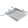Sizzix Scoring Board & Trimmer (30cm x 30cm) | Tool for Creating Envelopes, 3-D Boxes, Trimming & Measuring | 665797(Mint/White)