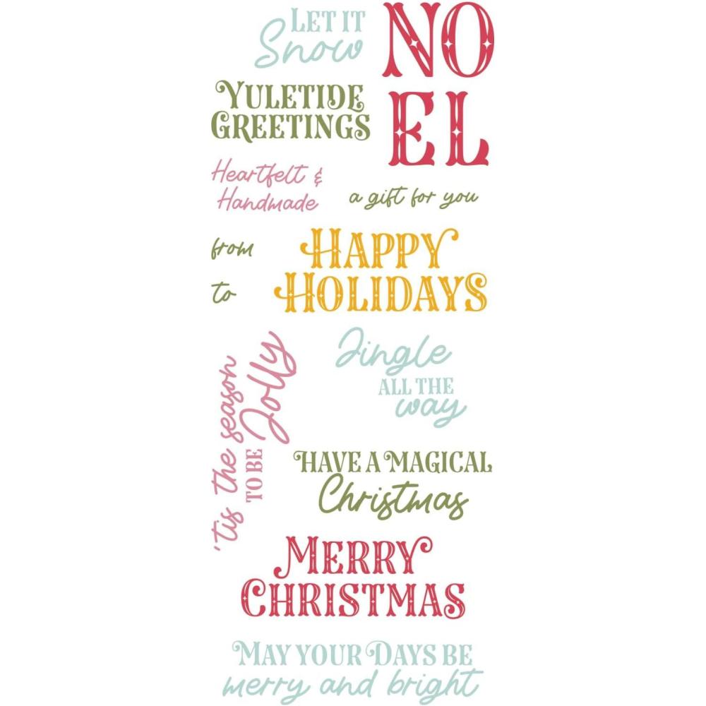 image:imageSizzix Clear Stamps Set Greetings of The Season by Catherine Pooler