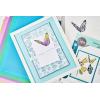 Sizzix A5 Clear Stamps Set w/Stencil – Cosmopolitan, Farfallina by Stacey Park