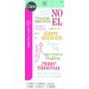 Sizzix Clear Stamps Set Greetings of The Season by Catherine Pooler