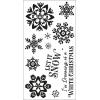 Sizzix Clear Stamps Set White Christmas by Catherine Pooler