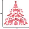 Sizzix Layered Clear Craft Card Making 3PK Folk Tree by Olivia Rose | 664934 | Chapter 4 2022 Stamps