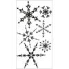 Sizzix Layered Clear Craft Card Making 6PK Floating Snowflakes by Olivia Rose | 665974 | Chapter 4 2022 Stamps