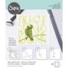 Sizzix Layered Reusable Stencils for Crafts 4PK Bird & Branches by Olivia Rose | 665265 | Chapter 4 2022