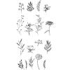 Sizzix Clear Stamps Set – Garden Botanicals by Lisa Jones