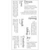 Sizzix Clear Stamps Set 7PK Dictionary Definitions by Pete Hughes | 665910 |Chapter 2 2022