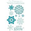 Sizzix Clear Stamps Set White Christmas by Catherine Pooler
