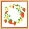Sizzix Layered Stencils – Strawberry Wreath