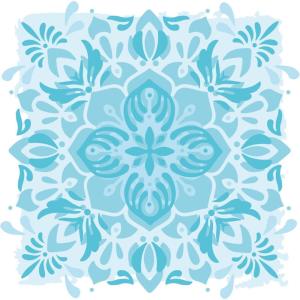 Sizzix Layered Reusable Stencils for Crafts 4PK Mosaic Flowers by Jessica Scott | 664919 | Chapter 4 2022
