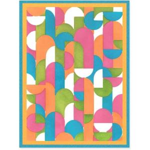 Sizzix Layered Stencils – Around The Block by Stacey Park