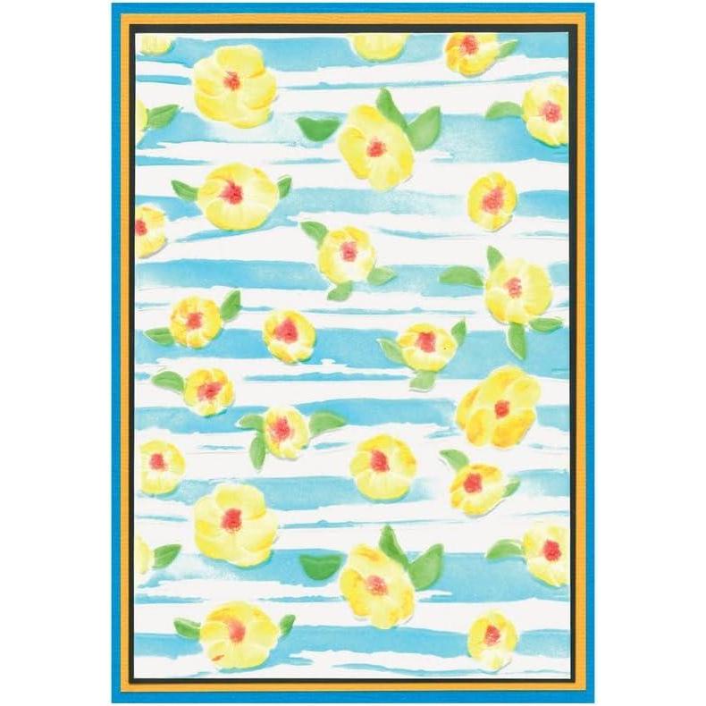 image:imageSizzix 3D Textured Impressions Embossing Folder Serene Sophisticate by Stacey Park