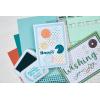 Sizzix A5 Clear Stamp Set 25PK w/1PK Framelits Creative Coordinations, Holiday Bits & Bobs by SP
