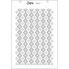 Sizzix A5 Stencil – Cosmopolitan, Uptown Adornment by Stacey Park
