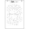 Sizzix A6 Stencil 4PK A Wreath in Time by Stacey Park