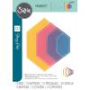 Sizzix Framelits Die Set – Stitched Hexagons by Stacey Park