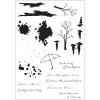 Sizzix Rainy Day Feeling Stamps 20PK & Dies 3PK by Stacey Park