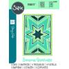 Sizzix Thinlits Die Set Cosmopolitan Christmas, Star Bright by Stacey Park, Multicolor, One Size