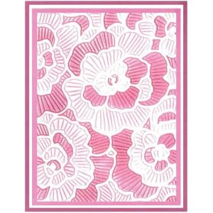 Sizzix 3-D Textured Impressions Embossing Folder Cosmopolitan, Sunday in The Park by Stacey Park