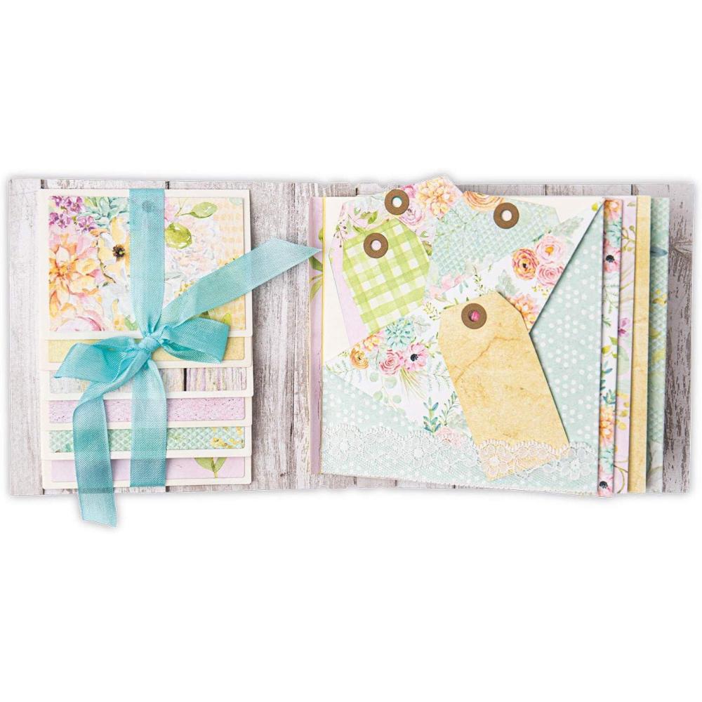 image:imageSizzix Thinlits Die Set 11PK Card Waterfall amp Tags by Eileen Hull 665154 Multicolor