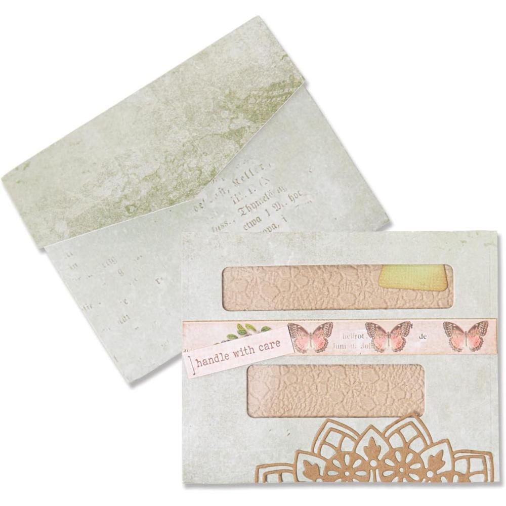 image:imageThinlits Die Set 6PK Journaling Card Envelope amp Windows by Eileen Hull