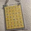 Sizzix Thinlits Die By Eileen Hull-Tile Alphanumeric 666043