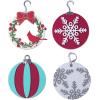 Sizzix Thinlits Die Set 9PK – Wreath & Snowflake by Eileen Hull, 665326